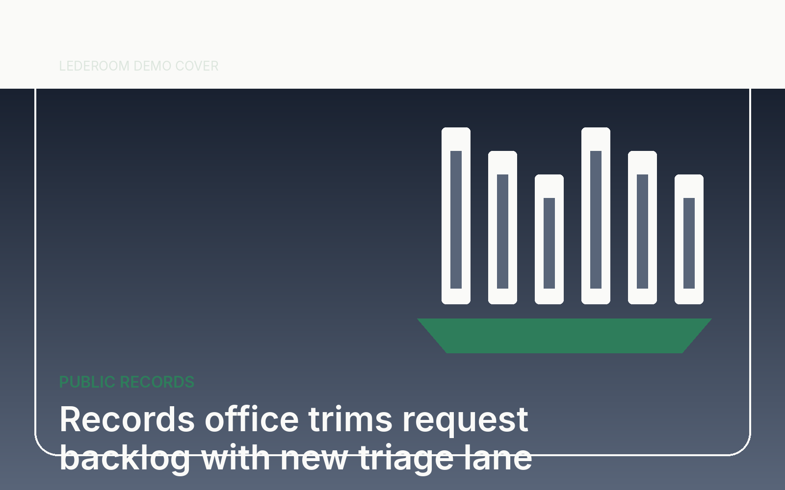 Records office trims request backlog with new triage lane