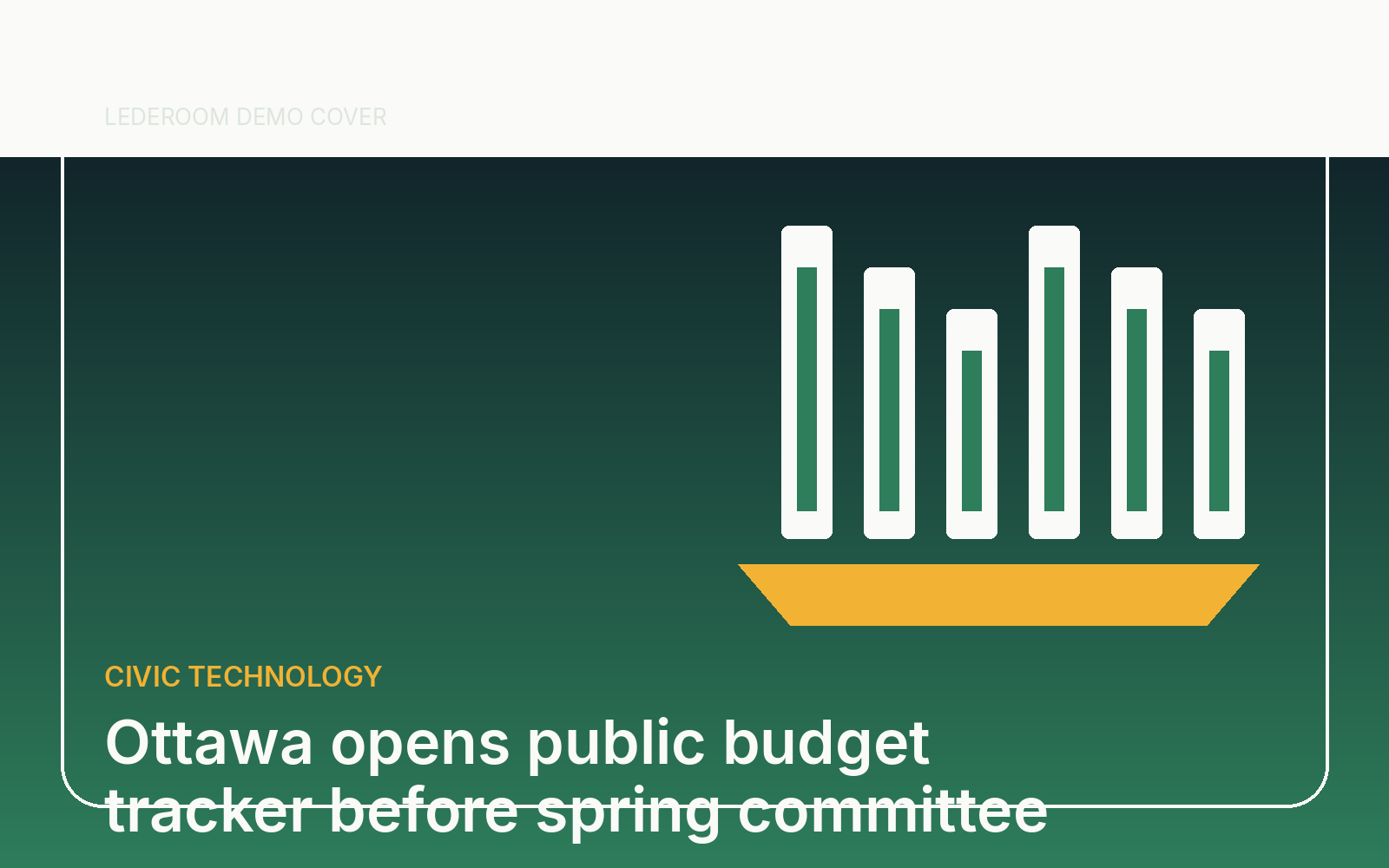 Ottawa opens public budget tracker before spring committee vote